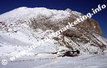 Rifugio del Sassopiatto (2.300 m) ai piedi del Sassopiatto (2.954 m) nel Gruppo del Sassolungo (Foto: Volker).