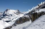 Plattkofel (2.954 m) in der Langkofelgruppe (Foto: Volker).