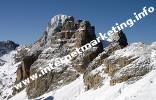 Ausblick vom Grasleitenpass (2.601 m) in der Rosengartengruppe (Foto: Volker).