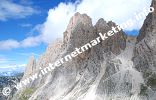 Cime del Principe e Passo di Molignon (a ds) nel Catinaccio (Foto: R. Jakubowski)