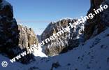 Passo Molignon (2.604 m) im Rosengarten (Foto: Volker).