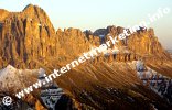 Alpenglühen des Rosengartens bei Sonnenuntergang (Foto: Volker).