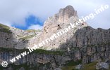 Tscheiner Spitze (2.810 m) im Rosengarten (Foto: R. Jakubowski).