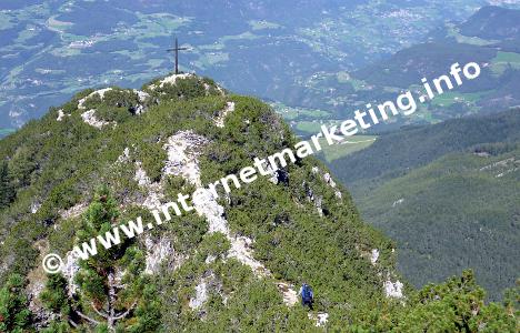 Der Nigglberg (2.483 m) im Naturpark Schlern Rosengarten in Südtirol (Foto: Volker).