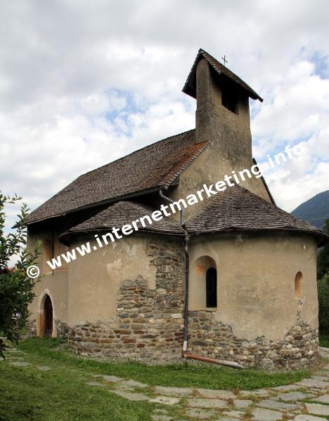 St. Vigiluskirche in Morter im Vinschgau (Foto: R. Jakubowski).