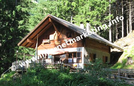 Waalerhaus am Ende des Verdinser Waalweges.